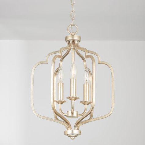 Capital Lighting Fixture, Winter Gold, Foyer Lighting, Dream Kitchens, Lighting Showroom, Capital Lighting, Geometric Chandelier, Foyer Pendant, Candelabra Bulbs