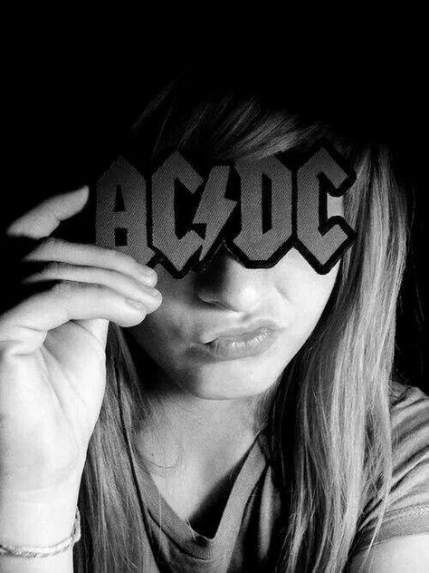 Acdc Girl, Rock N Roll Art, Ac Dc, Rock N Roll, Rock And Roll, Sleep Eye Mask, Sunglasses Women, Beauty