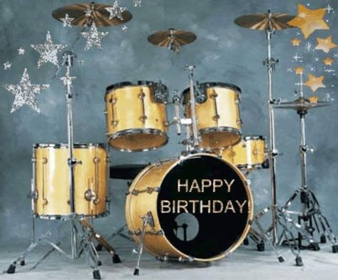 Happy Birthday Drummer, Happy Birthday Drums, Birthday Verses For Cards, Happy Birthday Music, Son Birthday Quotes, Birthday Verses, Happy Birthday Man, Birthday Quotes For Daughter, Happy Birthday Wishes Cake