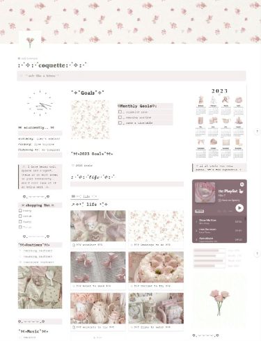 𓆩♡𓆪 coquette notion template 𓆩♡𓆪 #plannerkdpinterior. freeprintableplanner #plannermensal2024 #dailyplannerpages🎆 Coquette Notion Template, Coquette Notion, Etsy Planner, Notion Templates, Weekly Planner Template, Notion Template, Aesthetic Template, Branding Kit, Blogger Templates