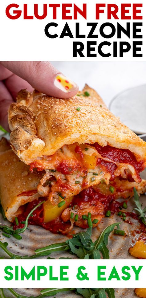 Gluten Free Calzone Recipe, Gluten Free Calzone, Low Fodmap Vegan, Fodmap Vegan, Dinner Meat, Calzone Recipe, Pain Sans Gluten, Recipes Gluten Free, Recipe Gluten Free