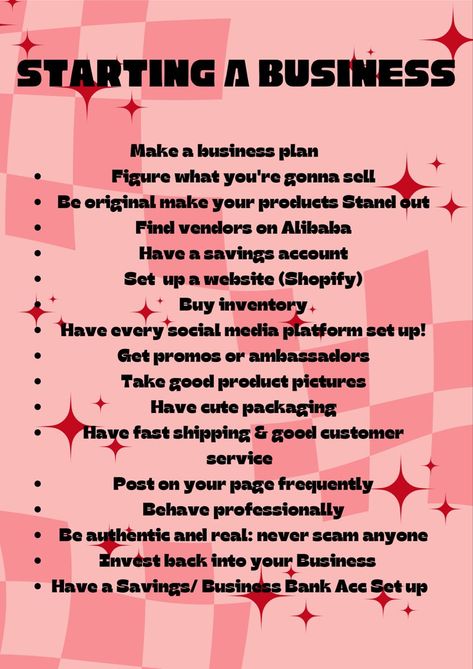 When starting a business, this is what needs to be done #makemoney #money #trendy #smallbusiness Ways To Start A Business, First Step To Starting A Business, How To Make A Small Business Successful, How To Start A Small Online Business, How To Start A Beauty Business, Business Relaunch Ideas, Easiest Business To Start, Starting Boutique Business, Steps To Start A Business