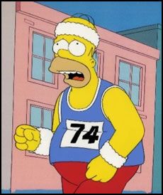 If Homer can do it... Bored Teachers, Teacher Problems, Running Day, Homer Simpson, Memes Br, Keep Running, Gym Humor, Workout Humor, Race Day