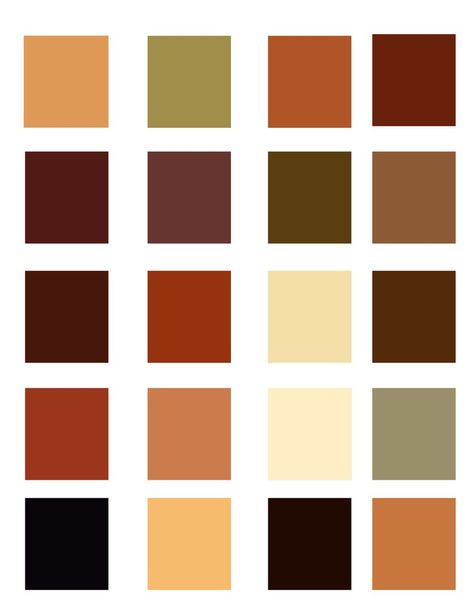 Brown Color Palette by Oceanisuna Brown And Red Palette, Brown And Red Colour Palette, Reddish Brown Color Palette, Black Red Brown Colour Palette, Red Orange Brown Color Palette, Color Scale, Brown Color Palette, Art Icon, Colour Images