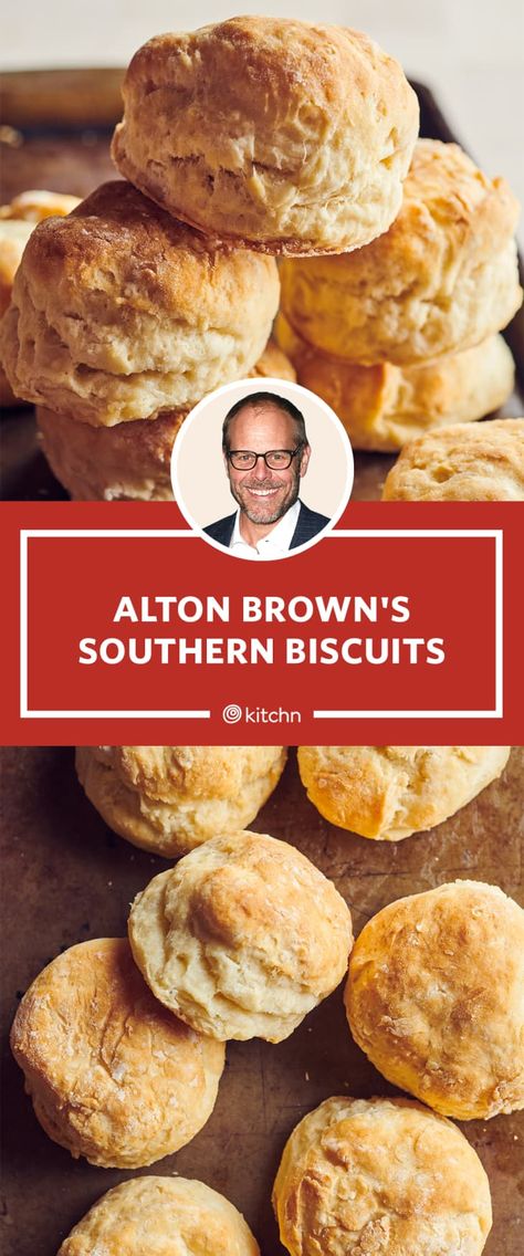 I Tried Alton Brown's Southern Biscuit Recipe | Kitchn Alton Brown Biscuits, Biscuit Mix Recipe, Southern Biscuit Recipe, Southern Biscuits Recipe, Best Biscuit Recipe, Southern Buttermilk Biscuits, Southern Biscuits, Brown Recipe, Alton Brown