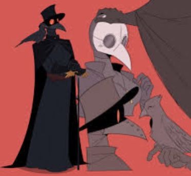 Black Plague Doctor, Plague Doctor Costume, Crow Mask, Plague Mask, Plague Doctor Mask, Doctor Mask, Mask Drawing, Plague Doctor, Cute Comics