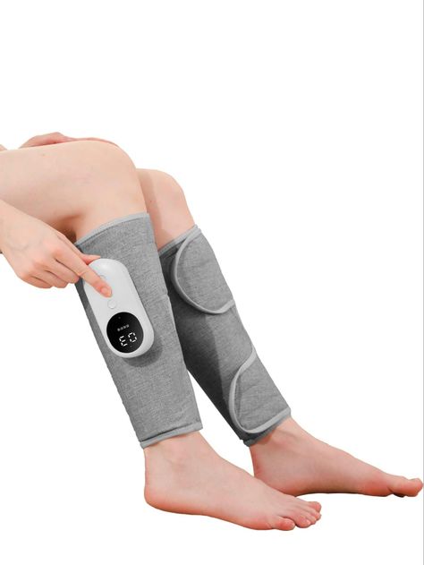 LINGTENG Leg Massager for Circulation and Pain Relief, Calf Air Compression Massager with Heat, Leg Massager with 3 Intensities, 3 Modes, Easy to use, Muscle Relaxation, Gifts (Pair) Achy Legs, Calf Massage, Electric Massagers, Restless Leg Syndrome, Leg Massage, Hot Compress, Massage Machine, Leg Pain, Heat Therapy