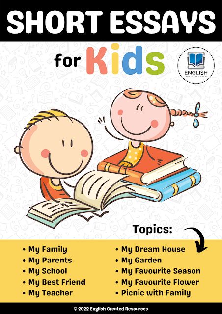 Short Essays For Kids - English Created Resources English Created Resources, Free English Worksheets, Free Short Stories, Improve Reading Comprehension, English Stories For Kids, English Short Stories, English Grammar Book, English Skills, English Activities For Kids