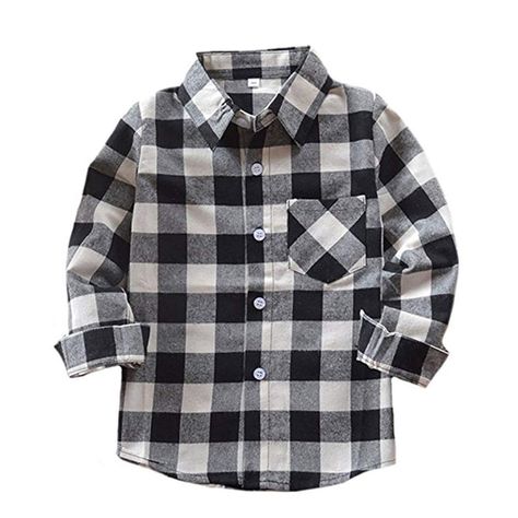 Boys Plaid Shirt, Kids Flannel, Buffalo Plaid Shirt, Girl Sleeves, Red Plaid Flannel, Boys Plaid, Checkered Shirt, Shirt Blouses Tops, Long Sleeve Plaid Shirt