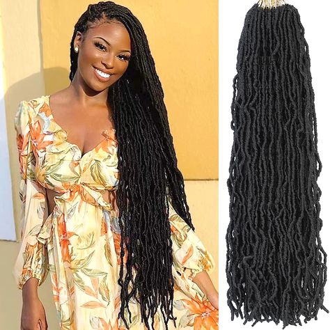 great hair quick, easy to install and long lasting 30 Inch Soft Locs, Soft Locs Crochet, Faux Braids, Island Twist, Crochet Locs, Faux Loc, Amazon Hair, Faux Locs Crochet, Soft Locs