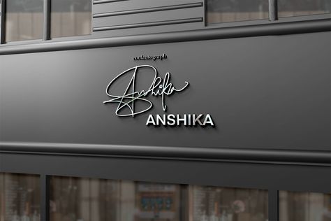 Signature logo of Anshika. #logo #logodesign #procreate #signature Anshika Name Dp, Goddess Quotes, Exam Quotes, Cool Signatures, Signature Logo Design, Exam Quotes Funny, Dark Art Photography, Girly Dp, Name Signature