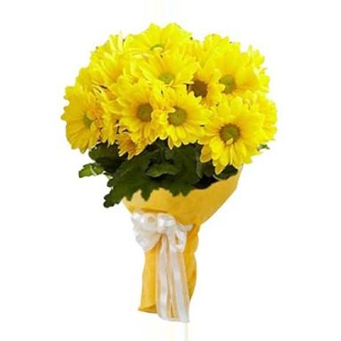 Gerbera Bouquet, Yellow Gerbera, Online Flower Shop, Online Cake Delivery, Flowers Delivery, Flowers Shop, Cake Delivery, Yellow Colour, Send Flowers