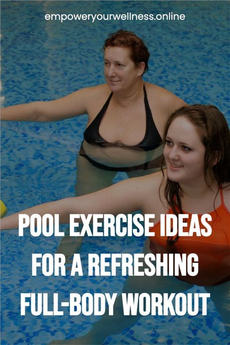 Pool Aerobics, Aquacise Water Aerobic Exercises, Pool Excercises Workouts Videos, Water Excersise, Pool Workouts For Beginners, Water Exercises Pool, Deep Water Aerobics Exercises, Water Aerobics Routine Pool Exercises, Water Aerobics Workouts