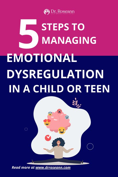 As parents, supporting a child or teen with emotional or behavioral challenges, including emotional dysregulation disorder and ADHD emotional dysregulation, can be daunting. Every child's journey, whether they're a dysregulated toddler or an emotionally dysregulated child, is unique, making standardized approaches ineffective. Go to www.drroseann.com to read full blog. Emotionally Dysregulated, Disruptive Mood Dysregulation Disorder, Self Regulation Strategies, Angry Child, Emotional Child, Behavior Disorder, Calming Activities, Smarty Pants, Positive Self Talk