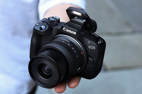 Hands on with the Canon EOS R50 Canon Eos R50, Canon R50, Video Camera Lenses, Small Camera, Environmental Portraits, Nyc Life, Video Camera, Canon Eos, Hot Shoes