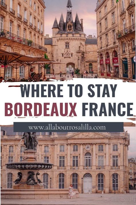 A list of all of the best places to stay in Bordeaux city centre that will help you decide where to stay in Bordeaux during your city break | Where to stay Bordeaux | Bordeaux Accommodation | Bordeaux Hotels | Bordeaux | Bordeaux France | Things to do Bordeaux | Bordeaux city break | Bordeaux weekend | Miroir d'eau | Place de la Bourse | Best cities to visit in France #bordeaux #france #bestfrenchcities #wheretostayinbordeaux Bordeaux France Travel, France Holiday, Adventurous Travel, Paris Travel Photography, Cities To Visit, Vacation Apartment, France Travel Guide, Paris Travel Guide, Bordeaux France