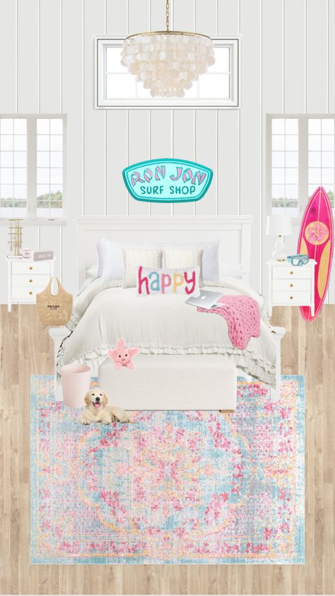 #preppy #roominspo would you have this bedroom?? ~owner two🤍~ Preppy Bedroom Layout, Preppy Rooms, Preppy House, Bed Inspo, Shuffles Preppy, Beachy Room Decor, Preppy Bedroom Decor, Girl's Rooms, Preppy Bedroom