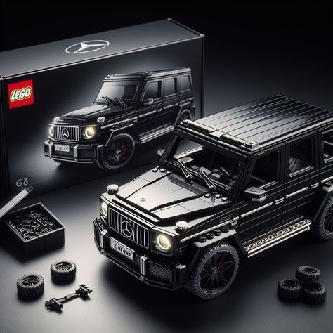 Custom Lego Cars, Lego Cars Aesthetic, Lego Car Collection, G Wagon G63, Aesthetic Lego, Lego Mercedes, Car Lego, Lego Wheels, Best Lego Sets