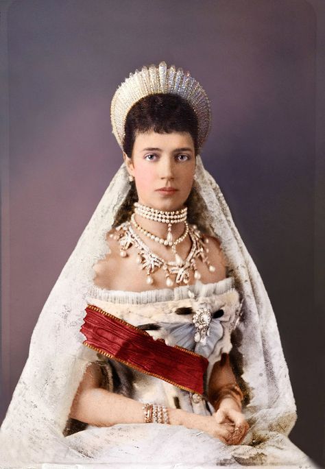 Empress Marie Feodorovna of Russia by klimbims on deviantART Maria Feodorovna, Grand Duchess Olga, Alexandra Feodorovna, Queen Alexandra, Romanov Dynasty, Tsar Nicholas Ii, Romanov Family, Russian History, Imperial Russia