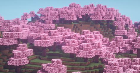 Minecraft Texture Pack, Sakura Trees, Minecraft Wallpaper, Sakura Tree, Birch Trees, Minecraft 1, Texture Packs, Machine Tools, Color Themes