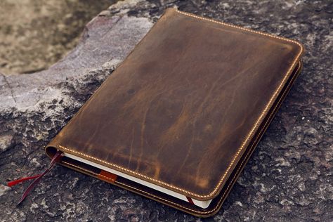 B5 Notebook, A4 Notebook, Hand Sewn Leather, Leather Notebook Cover, Leather Tools, Leather Journal Cover, Stylish Logo, Engraved Initials, Mens Style Guide