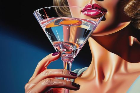 Hand Holding Martini, Fashion Pop Art, Wine Illustration, Cocktail Fashion, Glass Drink, Pop Art Women, Champagne Pop, Hand Images, Martini Cocktail