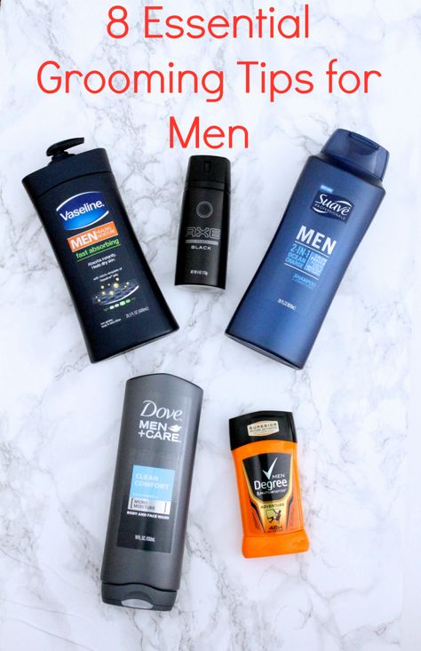 8 Essential Grooming Tips for Men | My Thirty Spot Grooming Tips For Men, Guys Grooming, Men Skin Care Routine, Healing Dry Skin, Best Fragrance For Men, Dove Men Care, Grooming Tips, Grooming Routine, Body Care Routine