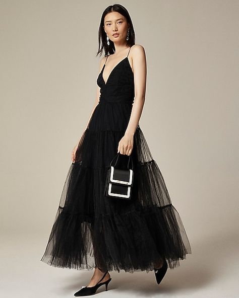 Women's Party Dresses & Jumpsuits | J.Crew Tool Gown, Black Tie Wedding Guest Dresses, Black Tie Gowns, Creative Black Tie, Tulle Bridesmaid Dresses, Black Tie Wedding Guest Dress, Black Tie Wedding Guest, Tulle Bridesmaid, Feb 25