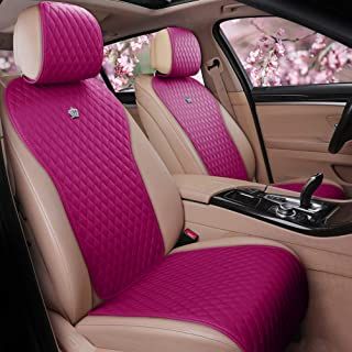 Pink Seat Covers, Cute Car Seat Covers, Vehicle Care, Purple Car, Red Rain, Car Seat Protector, Leather Car Seat Covers, Leather Car Seats, Leather Seat Covers