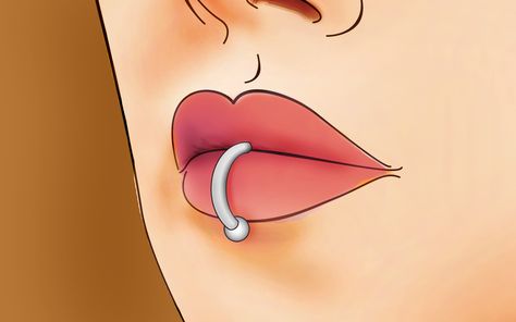 How to pierce your lip Easy Piercings, Oral Piercings, New Piercing, Professional Help, Interesting Ideas, Lip Piercing, Lip Art, Body Modifications, How To Take