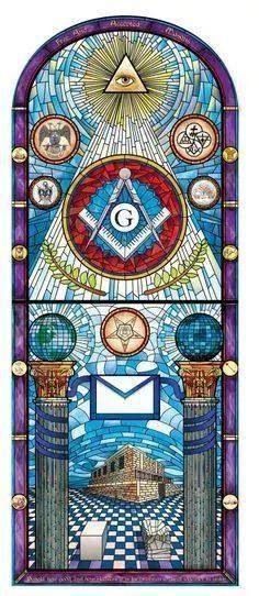 Awesome stained glass Masonic Symbols Wallpaper, Freemasonry Art, Freemason Secrets, Masonic Tattoos, Freemason Symbol, Free Masons, Masonic Art, Masonic Freemason, Free Mason