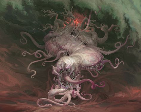 ArtStation - Cosmic Abominations, Ognjen Sporin Lovecraft Monsters, Lovecraftian Horror, Dark Creatures, Eldritch Horror, Cthulhu Mythos, Horror Monsters, Paintings And Drawings, Cosmic Horror, 다크 판타지