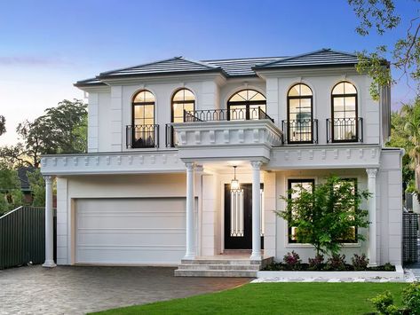 27 Essex Street, Killara, NSW 2071 - Property Details Billionaire House, Classic Elevation, Jamaica House, Neoclassical House, Dining Room Design Luxury, Room Design Luxury, Home Designs Exterior, Essex Street, Double Storey House