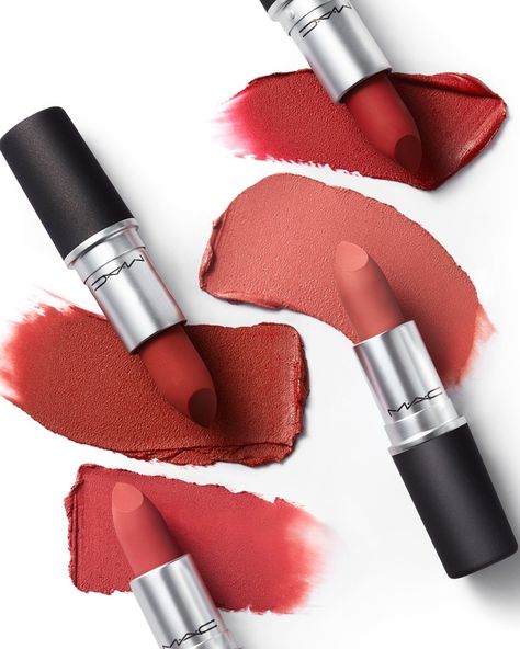 M·A·C Cosmetics on Instagram: “The lip shades you love – reimagined in our award-winning, moisture-matte formula. Meet Powder Kiss Lipstick in: 💄Marrakesh-mere (inspired…” M.a.c Lipstick, Lip Shades, Mac Lipsticks, Kiss Lipstick, Lips Shades, Mac Lipstick, Lipsticks, Mac Cosmetics, Award Winning