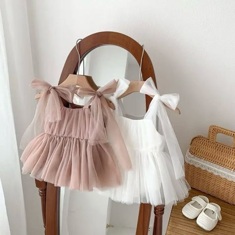 Twirl into elegance with our Baby Girl Mesh Bow Dress 🎀✨ Perfect for making every little moment magical! #BabyFashion #cuteandclassykids Toddler Princess Dress, Girls Tulle Dress, Mesh Bows, Tulle Bows, Girl Princess Dress, Bow Dress, Girls Stripes