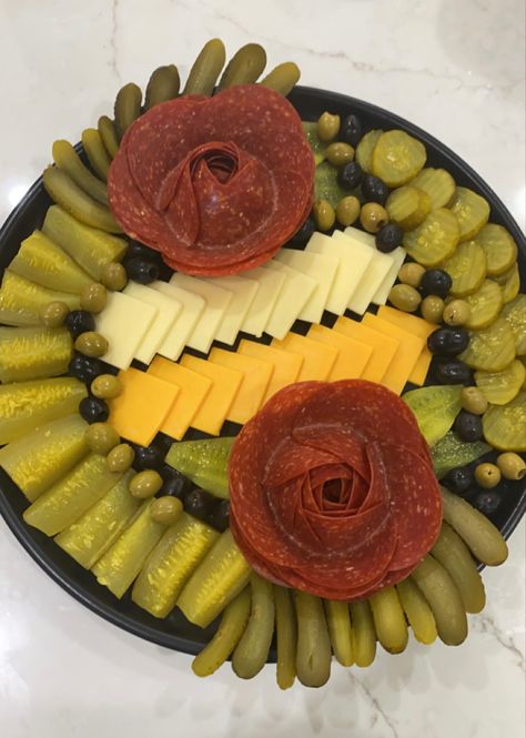 Pickle Themed Charcuterie Board, Olives And Pickles Tray, Charcuterie Board With Pickles, Cheese And Pickle Charcuterie Board, Thanksgiving Pickle And Olive Tray, Cheese And Pickle Tray, Olive And Pickle Tray, 30th Charcuterie Board, Pickle Olive Tray