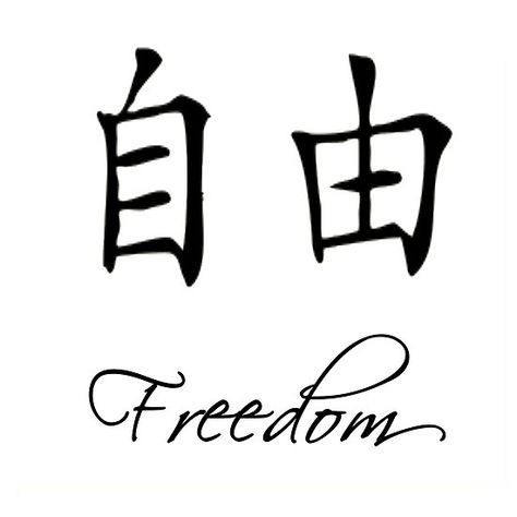 Chinese Symbol Tattoos, Freedom Tattoos, World Tattoo, Symbol Tattoos, Chinese Symbols, Random Ideas, Design Drawings, Chinese Characters, Tattoo Design Drawings