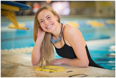 Swim Banner Poses, Swim Team Photoshoot Ideas, Swimmer Senior Pictures, Swimming Pose Ideas, Senior Swim Picture Ideas, Swim Senior Pictures, Swim Portraits, Swim Poses, Swimming Pose