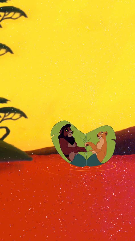 Lion King 2 Wallpaper, Lion King Lockscreen, Lion King Wallpaper, Fancy Background, Kiara Lion King, Anastacia Disney, Lion King Poster, Kiara And Kovu, Lion King Story