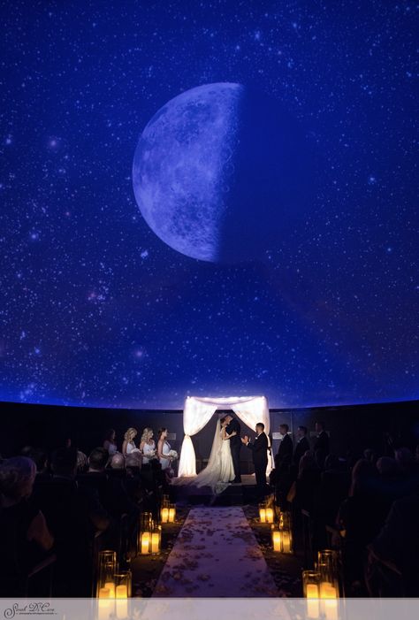 Planetarium Wedding, Franklin Institute, Starry Night Wedding, Night Wedding, Wedding Night, Wedding Images, Event Planning, Starry Night, Timeless Elegance