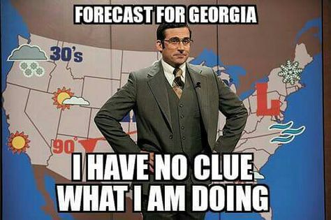 Georgia weather Weather Map, Anchorman, Steve Carell, Fresh Memes, Gym Humor, Summer Body, You Funny, Feature Film, Bones Funny