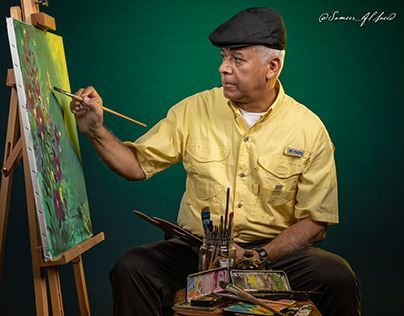 Male Painter Photography, Painter Photography Artists, Painter Branding, Painter Photoshoot, Portrait At Home, Painter Photography, Portfolio Pictures, Painters Studio, Models Posing