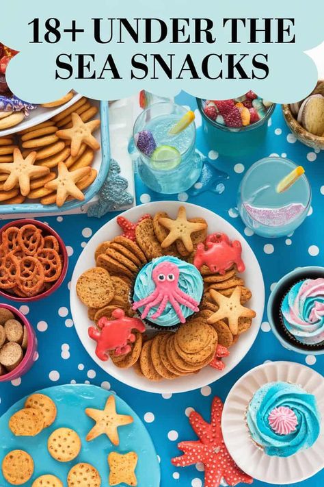 Explore a world of tasty treats with these under the sea snacks that will make your taste buds dance. From ocean-themed cupcakes to mermaid-inspired candy. there’s something for everyone. Perfect for parties or a fun day at home. Enjoy delicious flavors. fun decorations. ocean vibes. and creative ideas. https://ostrali.com/under-the-sea-snacks Under The Sea Food Ideas, Under The Sea Themed Food, Sea Themed Food, Sea Food Ideas, Sea Snacks, Under The Sea Cupcakes, Under The Sea Party Food, Shaped Sandwiches, Sea Party Food