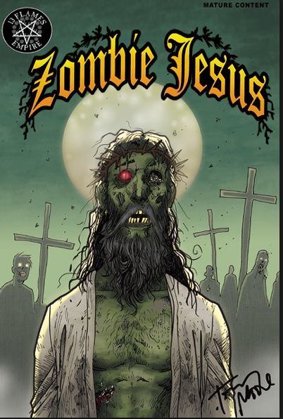 Zombie Jesus story in Matthew 27:52-53 is fake Zombie Jesus, Jesus Story, Zombie Humor, Evil Queens, Jesus Funny, Jesus Stories, Fan Book, Fantastic Art, Zombie Apocalypse