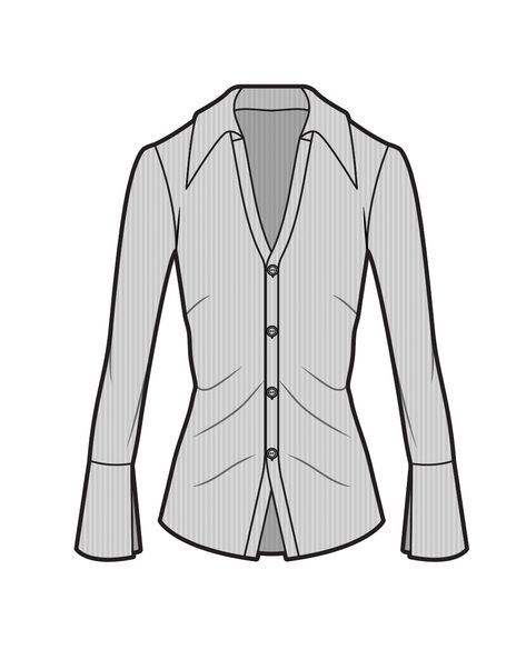 #cad #caddrawings #specdrawing #techpack #spec #techpackdrawing #techinicalsketches #fashiondesigndrawing #technicalshirtdrawings #cadshirtdrawings #specshirtsketches Button Shirt Drawing, Long Sleeve Shirt Drawing, Technical Sketch, Clothing Templates, Shirt Drawing, 70s Shirts, Kurti Patterns, Designer Kurti Patterns, Jersey Tops