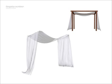 Canopy for awming Found in TSR Category 'Sims 4 Miscellaneous Decor' Ts4 Canopy Bed, Sims 4 Bed Canopy, Sims 4 Canopy, Curtain Over Bed, Sims Room, Sim4 Cc, Sims 4 Beds, Princess Canopy, Bed Drapes