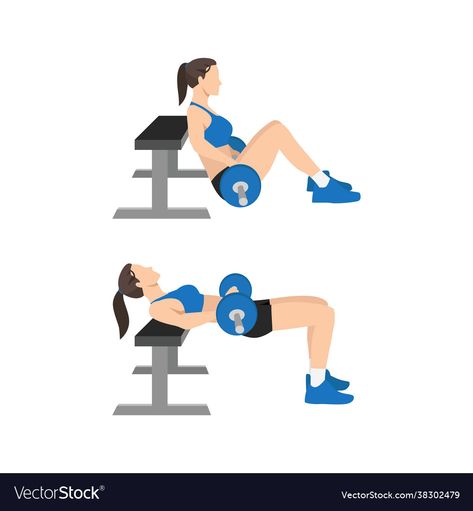 Glute Focused Leg Day, Hip Thrust Workout, Dumbbell Hip Thrust, Exercise Illustration, Barbell Hip Thrust, Hamstring Curls, Rear Delt, Best Cardio, Drawing Exercises