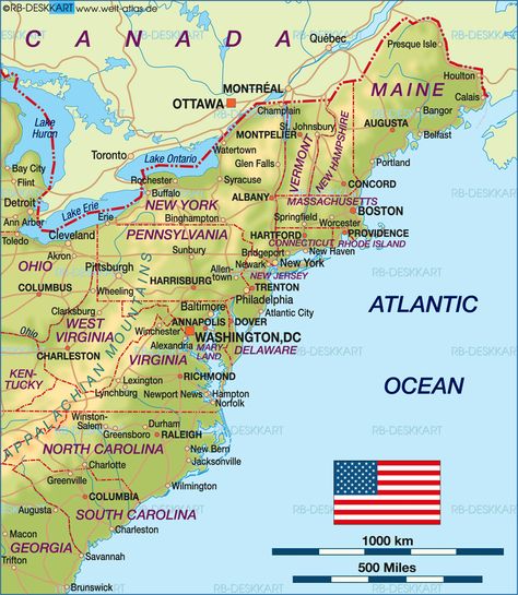 states in east coast | Map of East Coast USA (United States) East Coast Map Usa, Map Of East Coast, East Coast Map, East Coast Usa, East Coast Travel, East Coast Road Trip, Presque Isle, Maine Coast, Nags Head