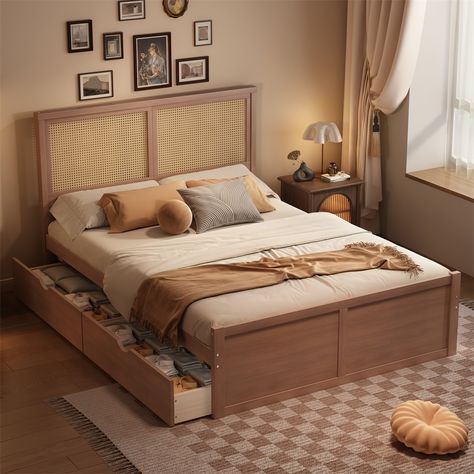 Crate bed frame