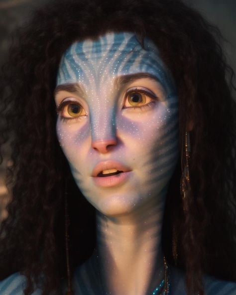 I fed dozens of photos of me into a Na’vi avatar AI to make a bunch of OC faceclaims and refrences! Avatar Face Markings, Face Markings, Avatar Face, Face Claims, Avatar